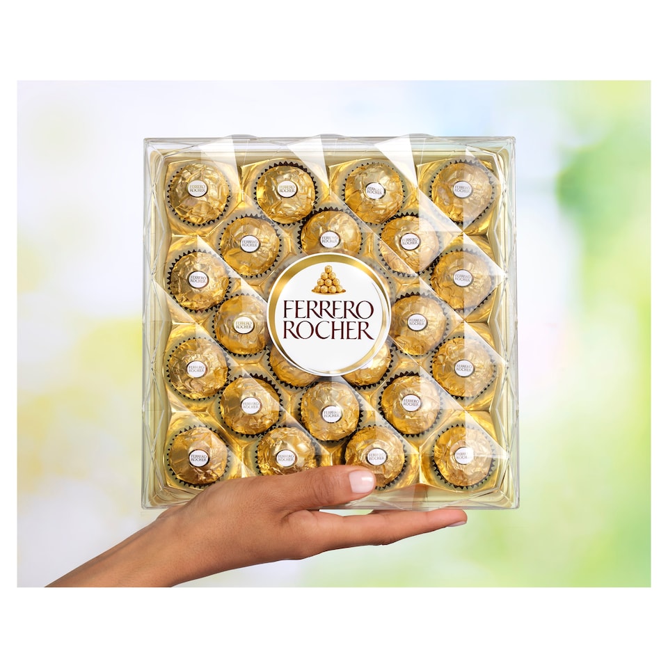 image 1 of Ferrero Rocher Boxed Chocolates 24 Pieces 300g