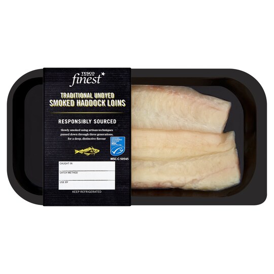 T. Finest 2 Smoked Haddock Fillets 240g Tesco Groceries