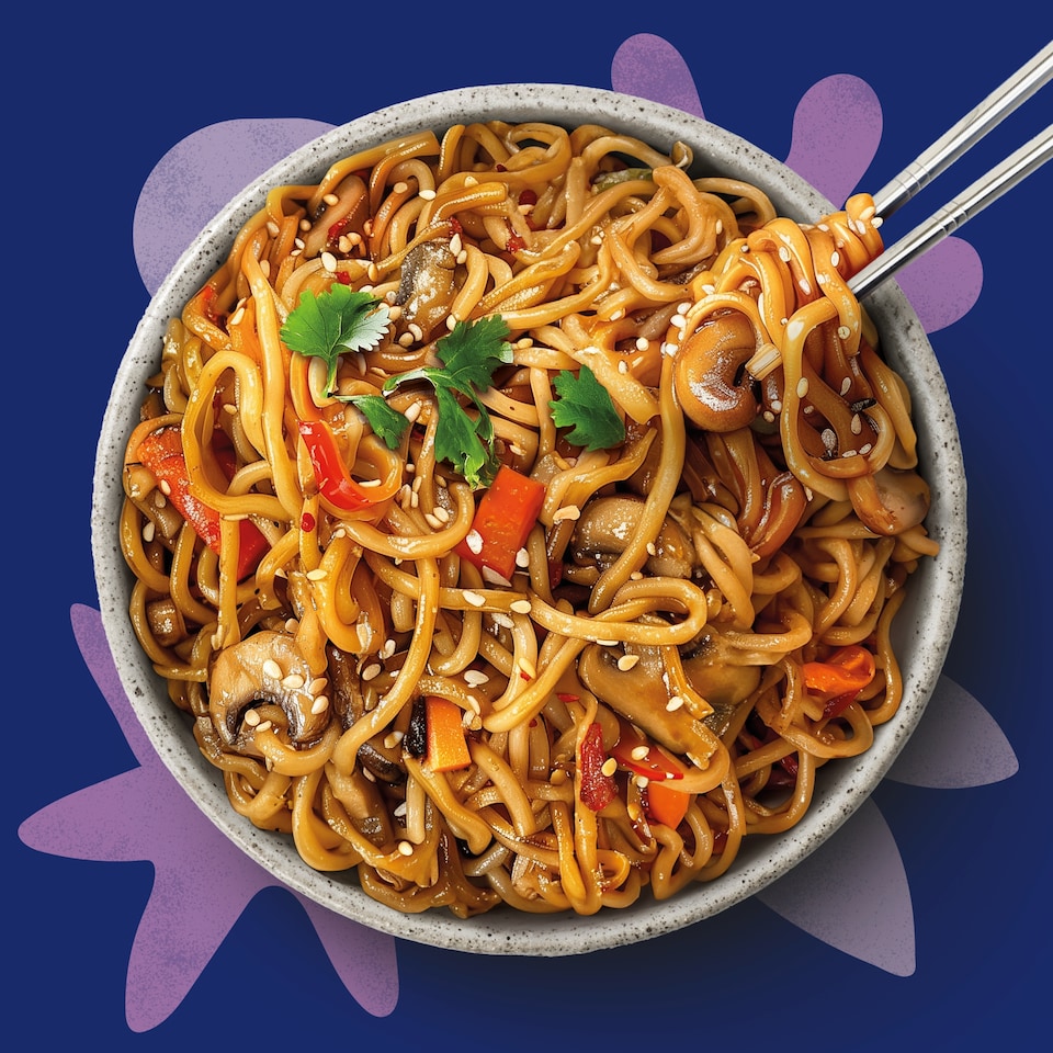 image 1 of Ben's Original Street Food Chow Mein Style Noodles 250g