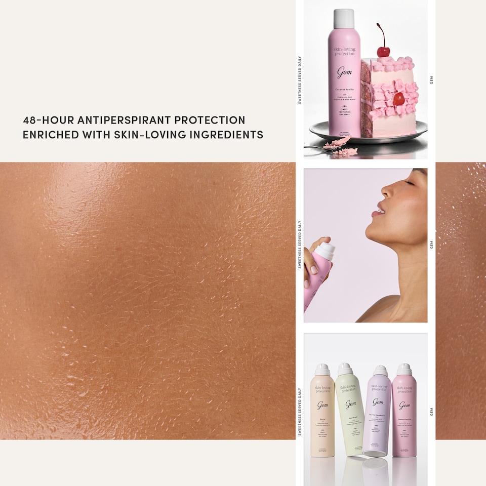 image 1 of GEM Skin-Loving Deodorant Coconut Vanilla 200ml