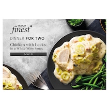 Tesco Finest Chicken Leek & White Wine 400G