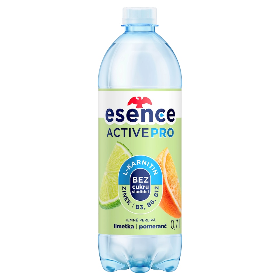 Mattoni Esence Active Pro sýtený nealkoholický nápoj s príchuťou limetky a pomaranča 0,7 l
