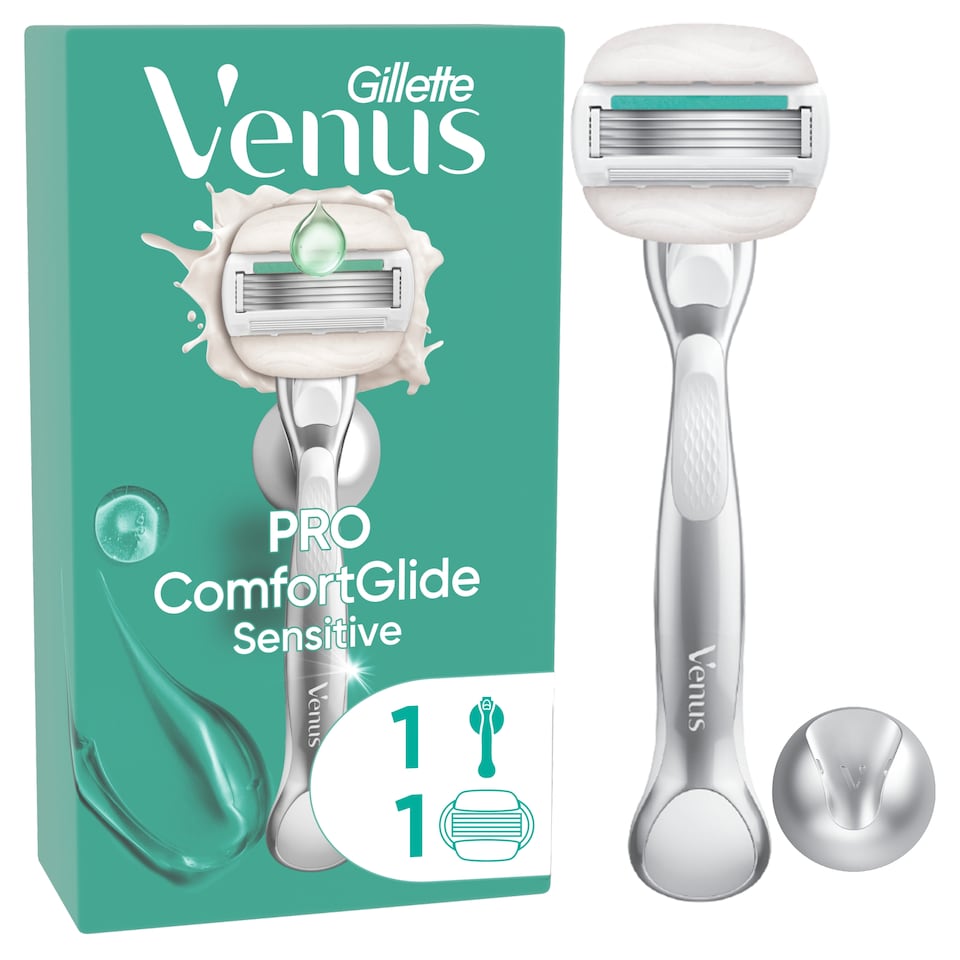 image 1 of Gillette Venus Comfortglide Sensitive Razor