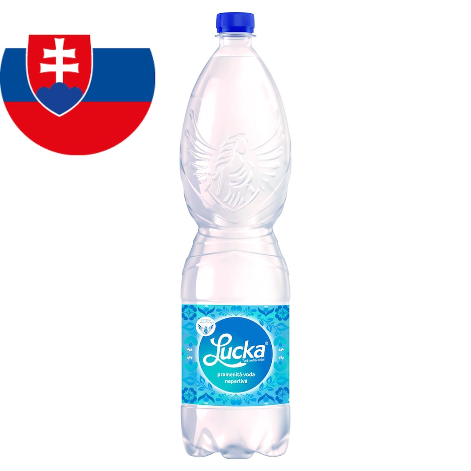 Lucka Tvoj vodný anjel Pramenitá voda neperlivá 1,5 l
