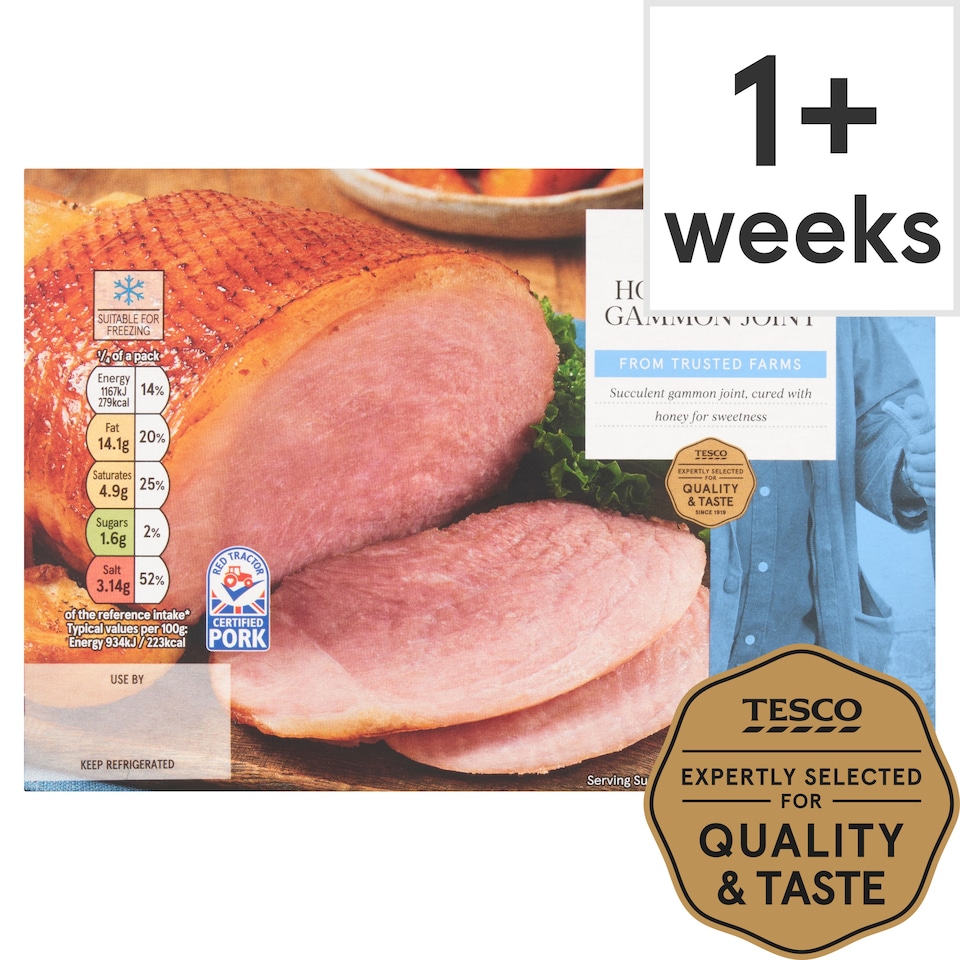 Tesco Honey Cured Gammon Joint 800G