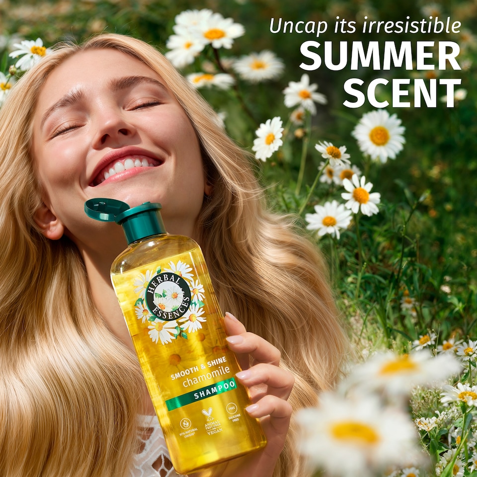 image 1 of Herbal Essences Smooth & Shine Chamomile Shampoo 350ML