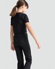 image 3 of F&F Active Cropped Short Sleeved T-Shirt in Black