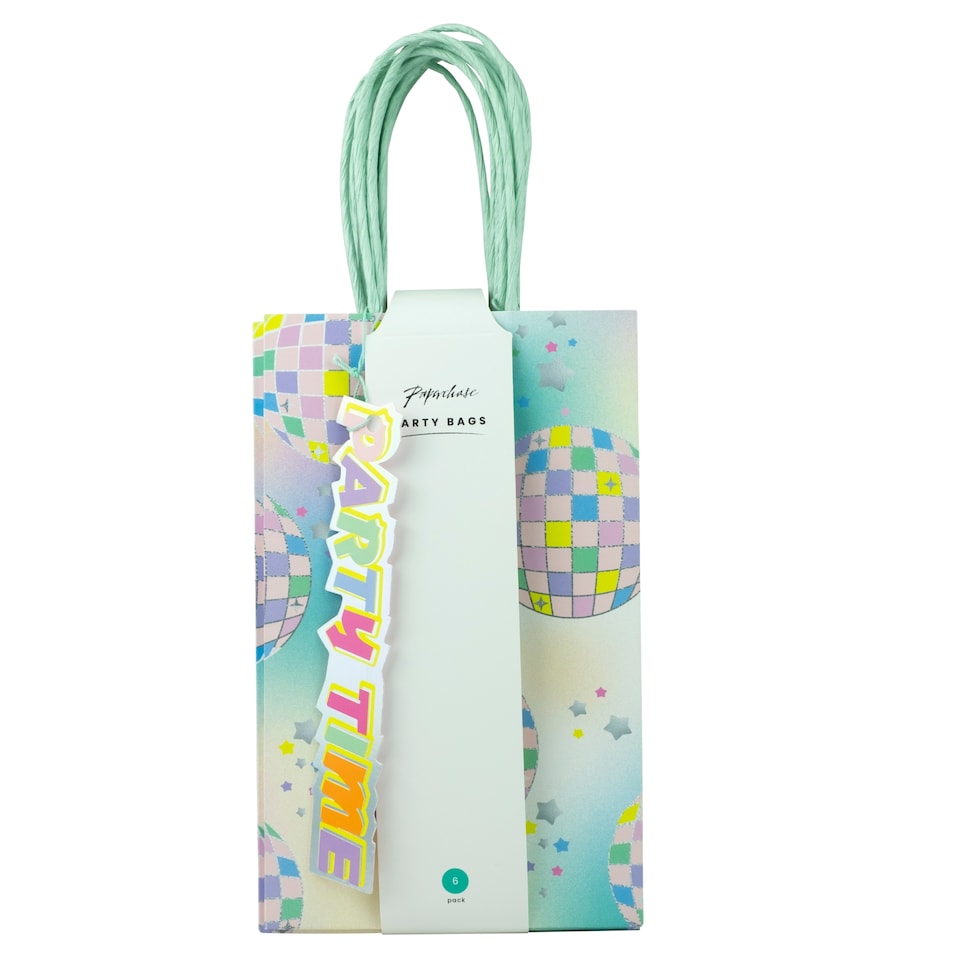 Paperchase Disco Ball Party Bags 6 Pack