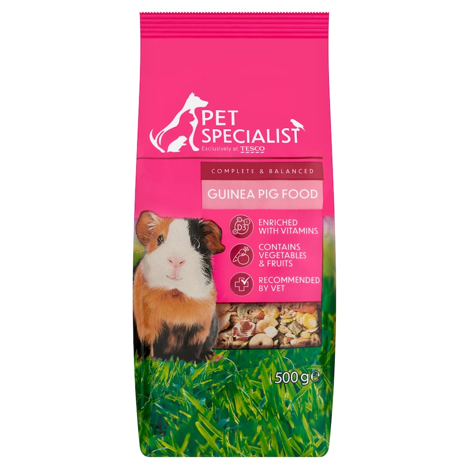 Pet Specialist Kompletné krmivo pre morčatá 500 g