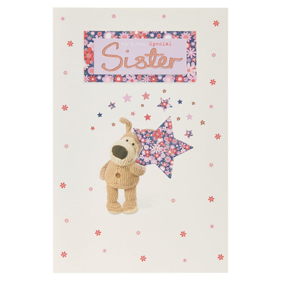 Carlton Birthday Card For A Very Special Sister