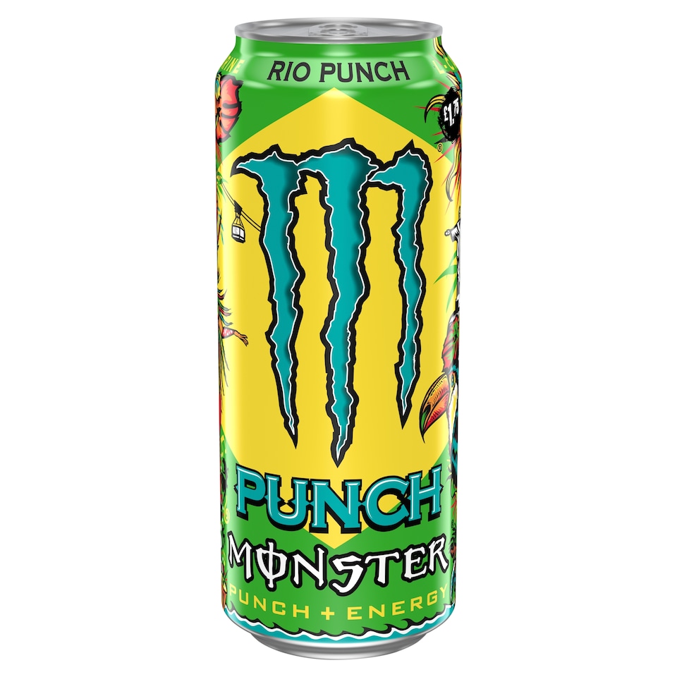 Monster Rio Punch sýtený energetický nápoj 500 ml