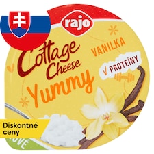 Rajo Cottage Cheese Yummy vanilka 180 g