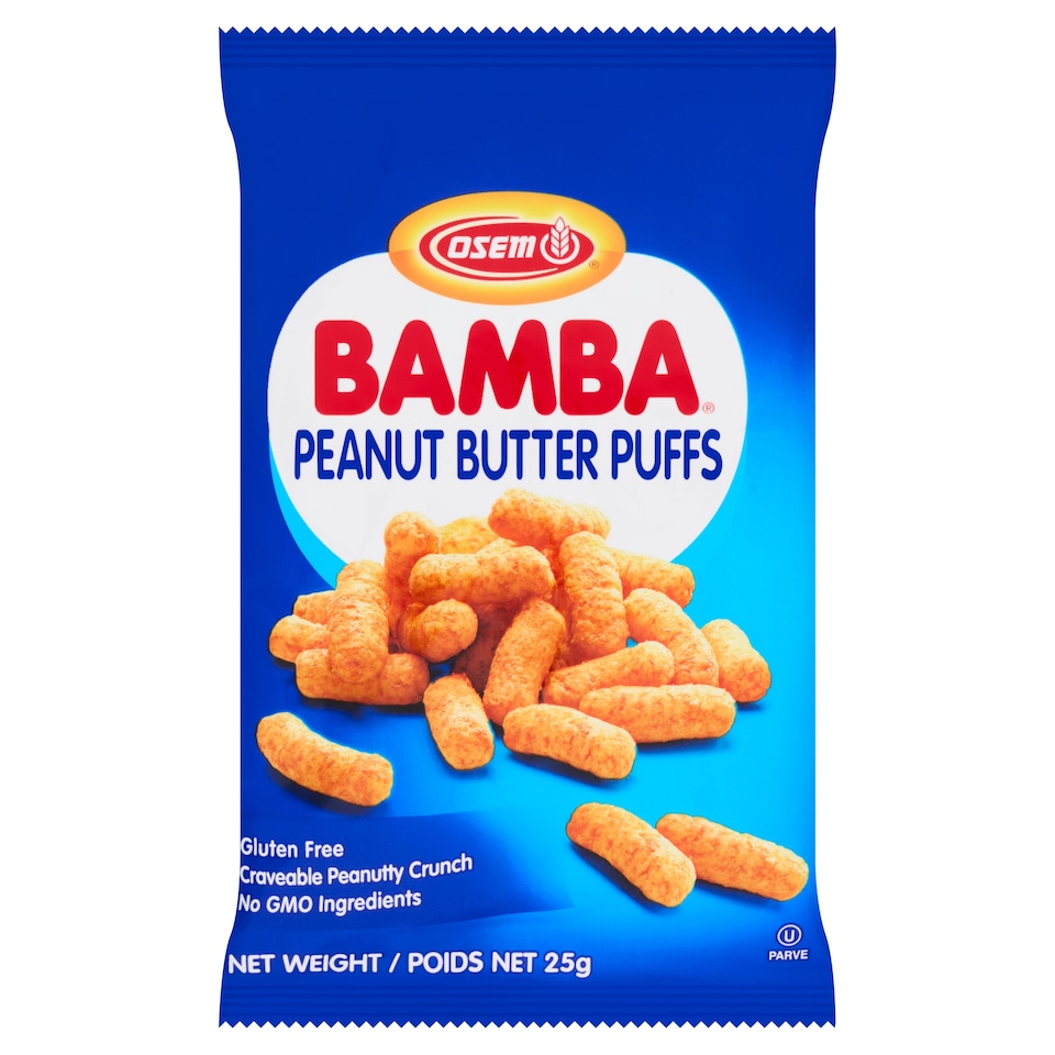 Osem Bamba Peanut Butter Puffs 25G