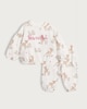 image 1 of Disney Bambi 2-Piece Cotton Rich Jumper and Joggers Set in White