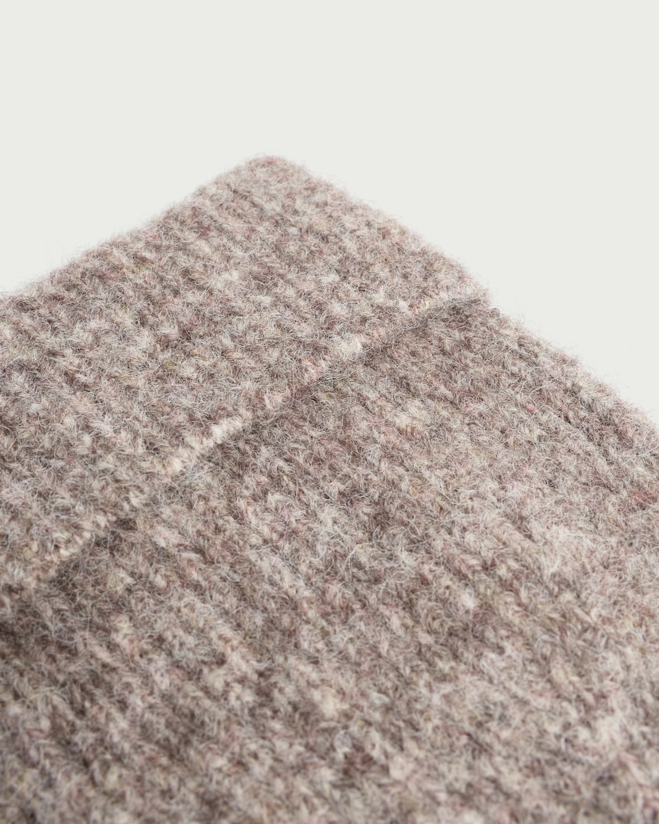 image 1 of F&F Knitted Beanie Hat in Neutral