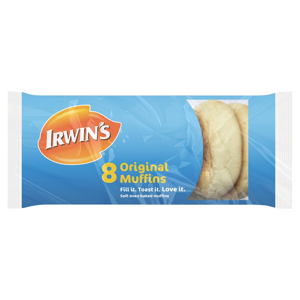 Irwin's Traditional Muffins 8 Pack
