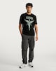 image 2 of Nirvana Cotton Rich Print T-Shirt in Black