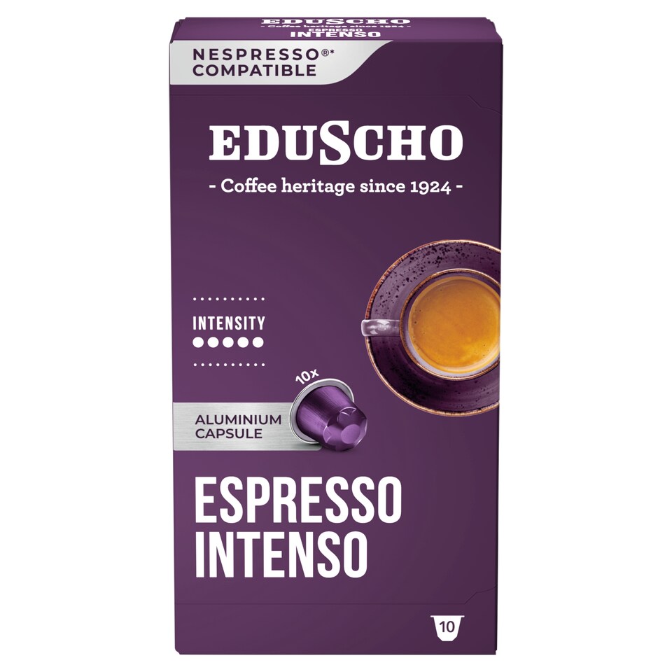 Eduscho Espresso Intenso kávékapszula 10 x 4,8 g (48 g)  1. kép