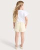 image 3 of F&F Girls Pure Cotton Denim Shorts in Yellow