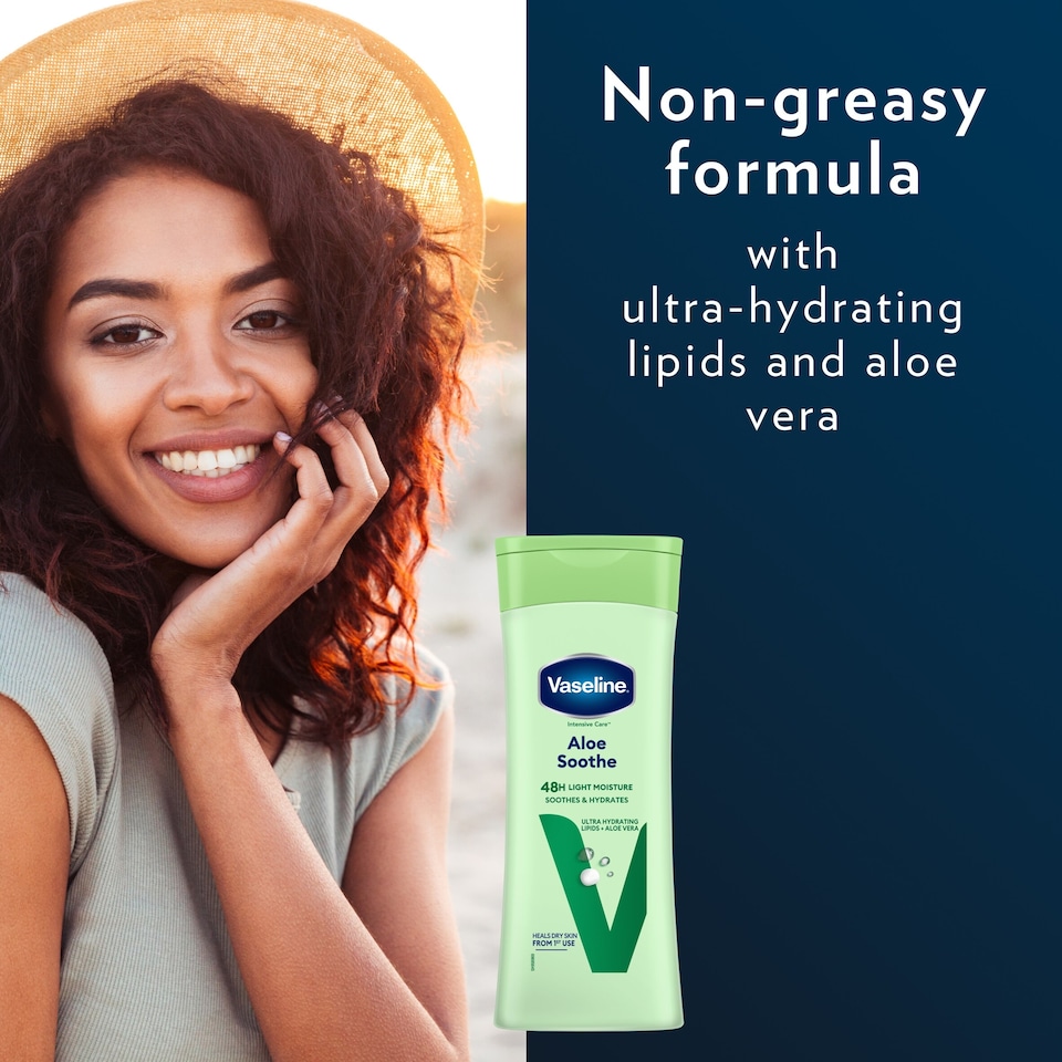 image 1 of Vaseline Aloe Soothe Body Lotion 400ml