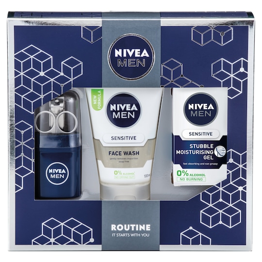 Nivea Men Routine Gift Pack Tesco Groceries