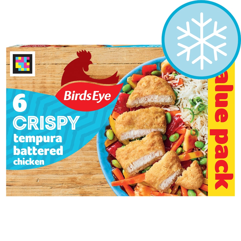 image 1 of Birds Eye Crispy Chicken in Tempura Batter 510g