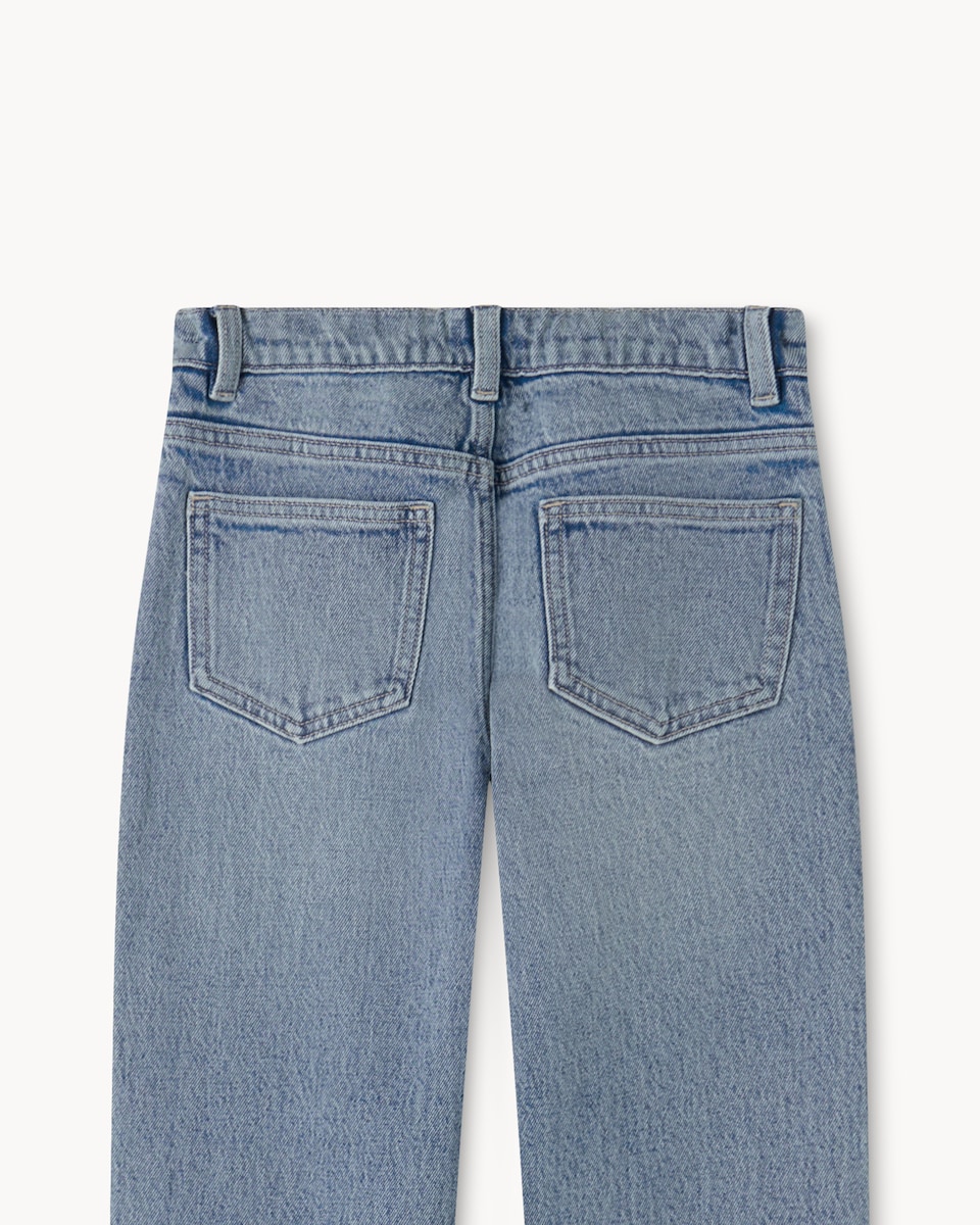 image 1 of F&F Boys Cotton Rich Jeans in Blue