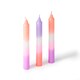image 2 of Paperchase Set of 3 Neon Taper Candles