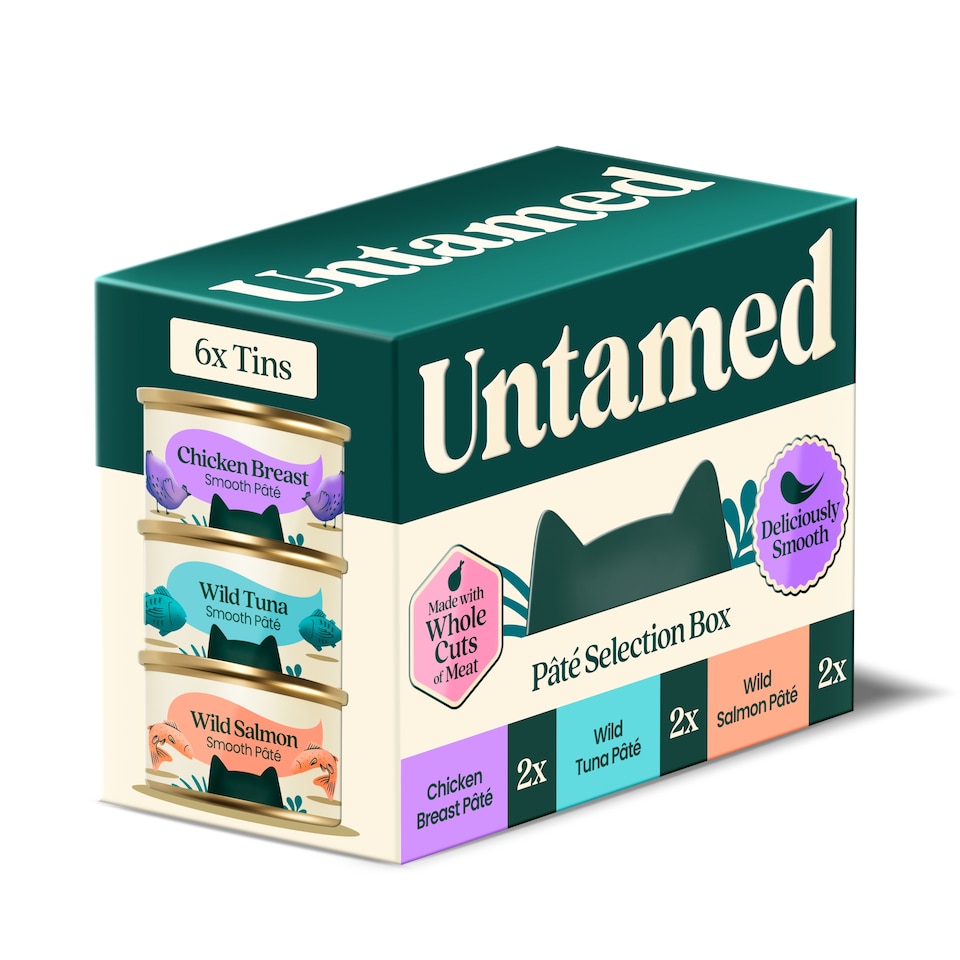 image 1 of Untamed Smooth Pate Selection Box Cat Food 6 x 75G