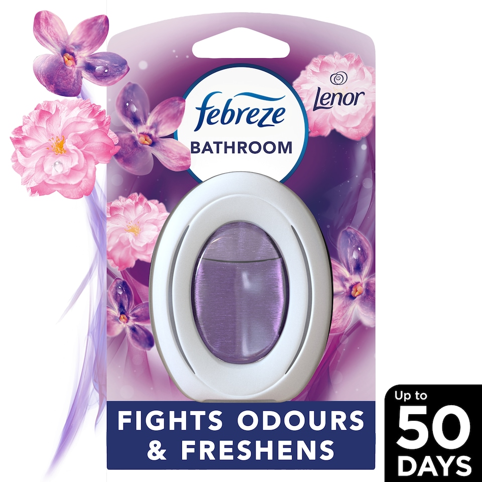image 1 of Febreze Bathroom Air Freshener Gel - Exotic Bloom 7.5ml