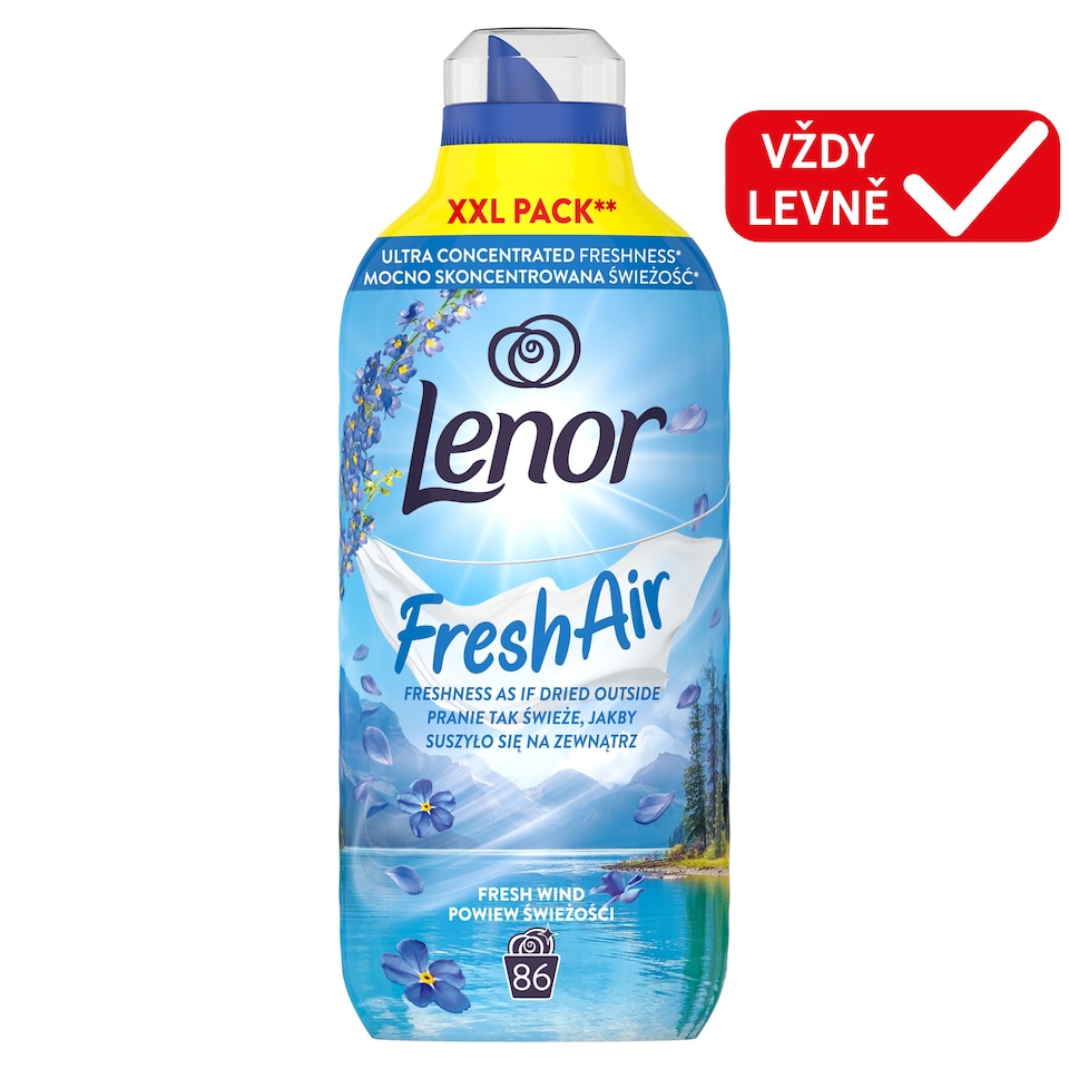 Obrázek 1 pro produkt Lenor Fresh Air Aviváž 86 Praní, Fresh Wind