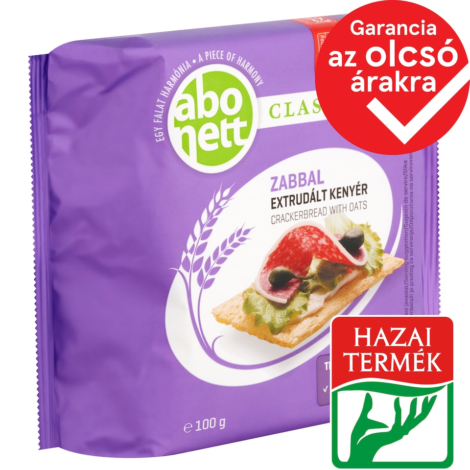 Abonett Classic Crackerbread with Oats 100 g