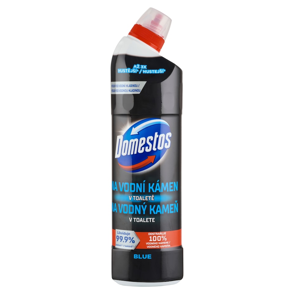 obrázok 1 z Domestos Blue na vodný kameň v toalete 750 ml