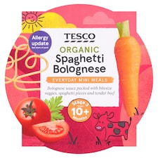 Tesco Spaghetti Bolognese Baby Tray 190G