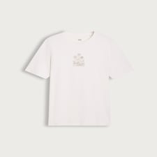 F&F Pure Cotton Botanical Archive Print T-Shirt in White