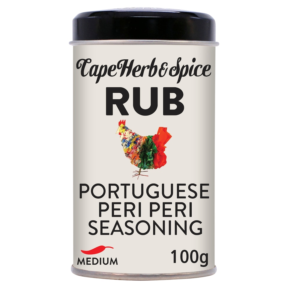 image 1 of Cape Herb & Spice Portuguese Peri Peri Seasoning Rub 100g