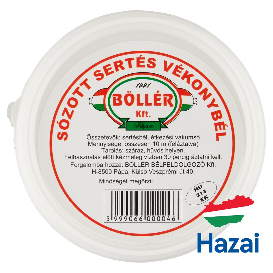 Böllér Salted Pork Small Intestine 10 m