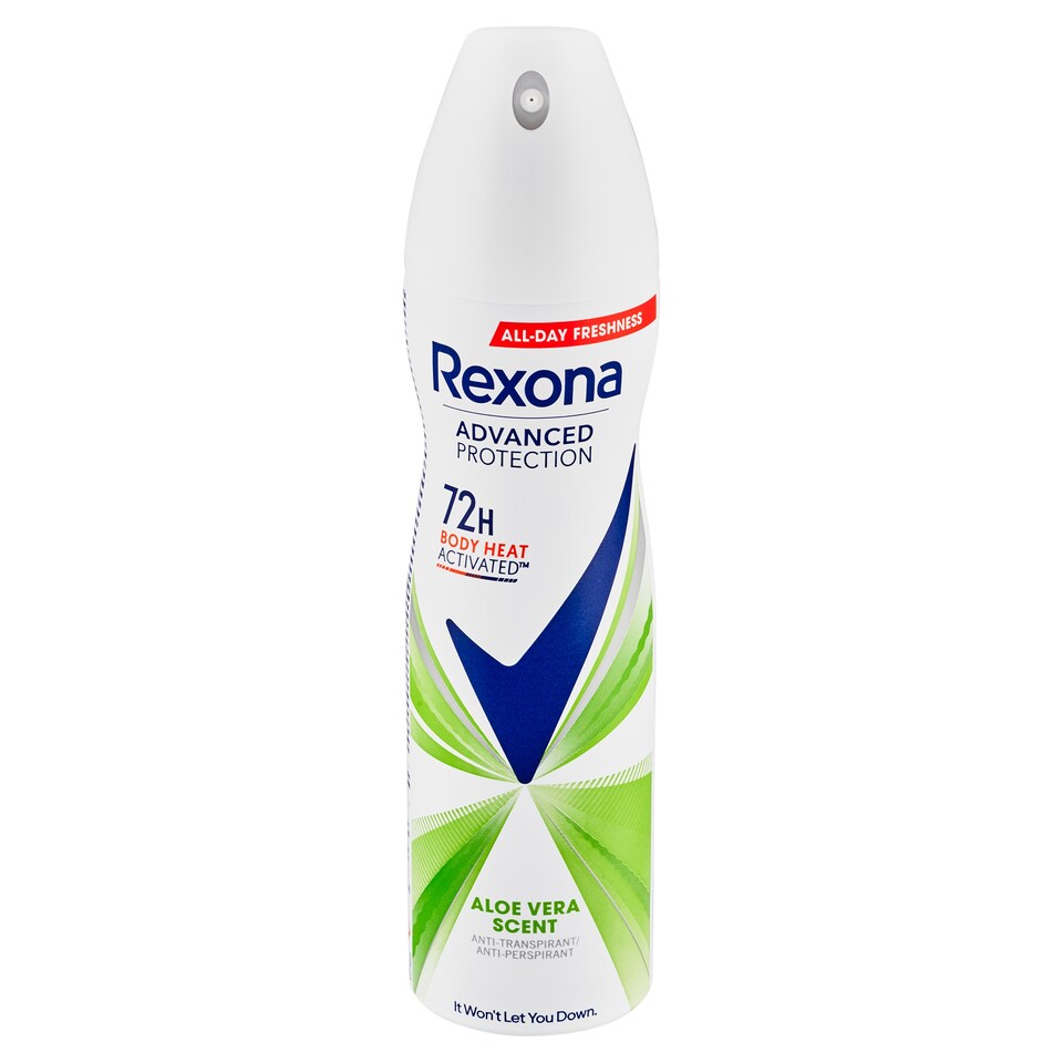 obrázok 1 z Rexona Advanced Protection Aloe Vera Antiperspirant sprej 150 ml