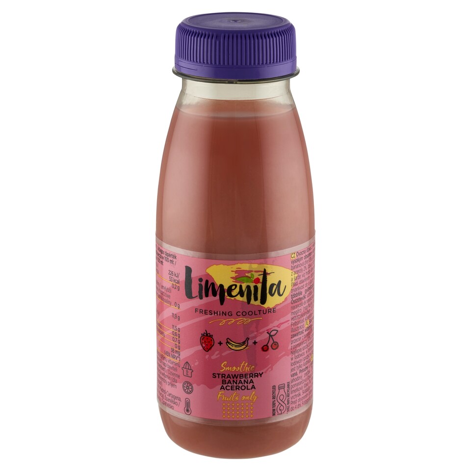 Limenita Freshing Coolture gyümölcslé többféle gyümölcsből 250 ml  1. kép