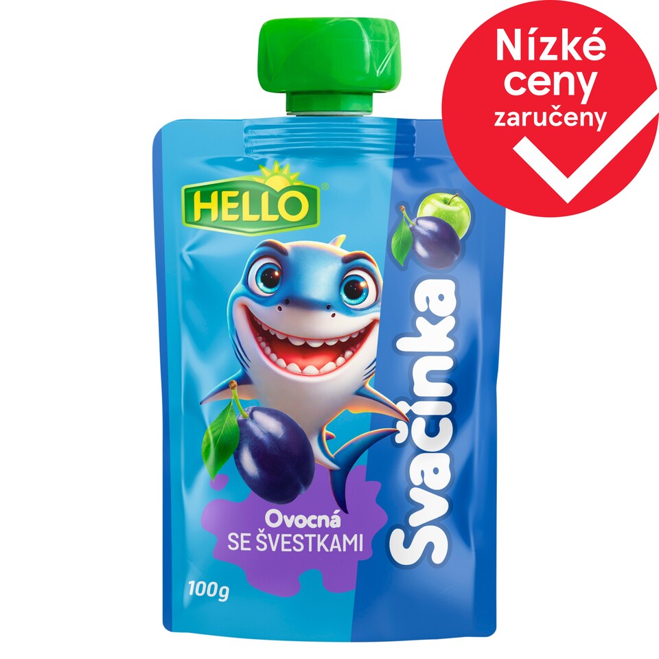 Hello Ovocná svačinka se švestkami 100g