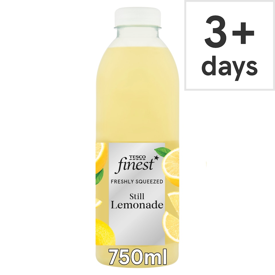 Tesco Finest Freshly Squeezed Still Lemonade 750ml