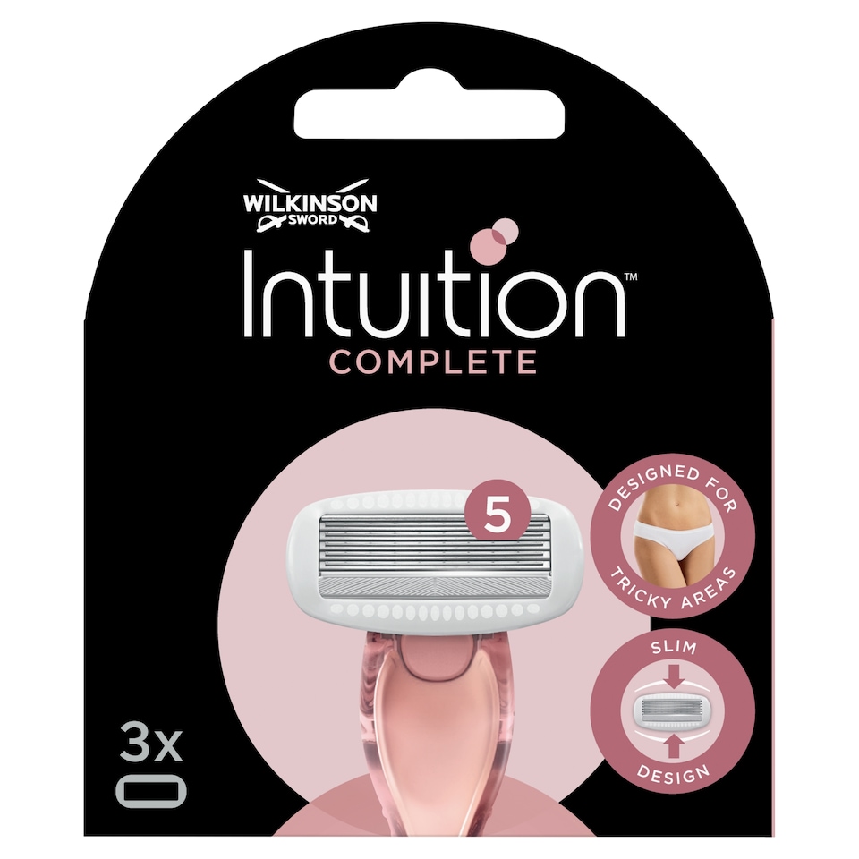 Wilkinson Sword Intuition Complete náhradní hlavice 3 ks