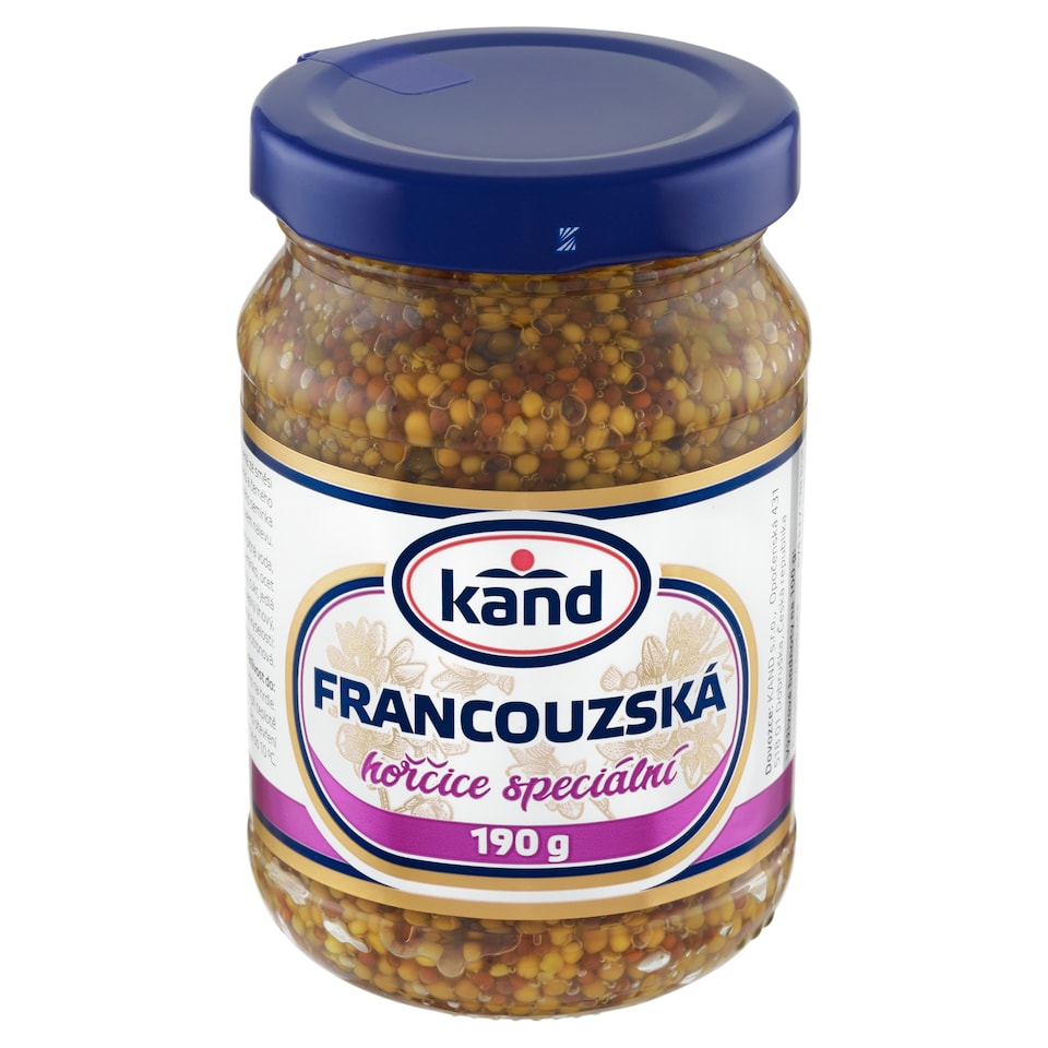 Obrázek 1 pro produkt Kand Francouzská hořčice speciální 190g