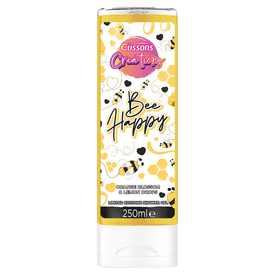 image 1 of Cussons Creations Bee Happy Orange & Lemon Shower Gel 250Ml
