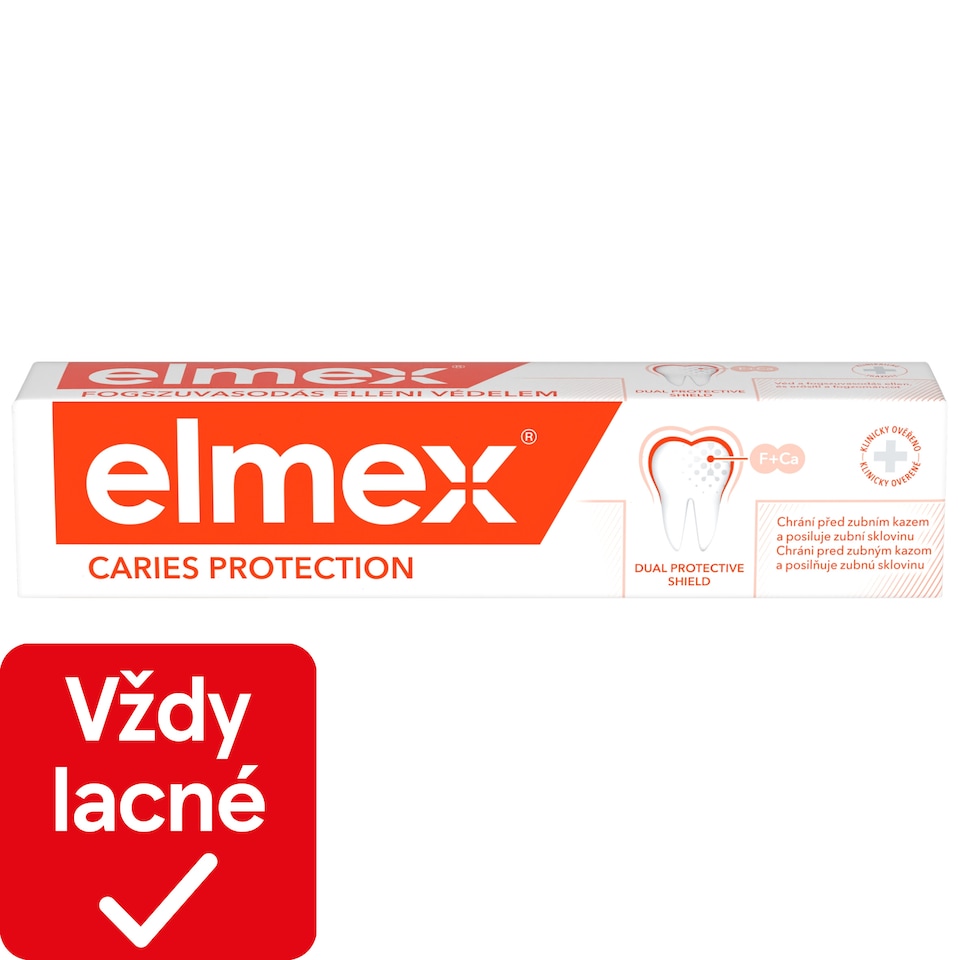 obrázok 1 z elmex® Caries Protection zubná pasta proti zubnému kazu 75ml