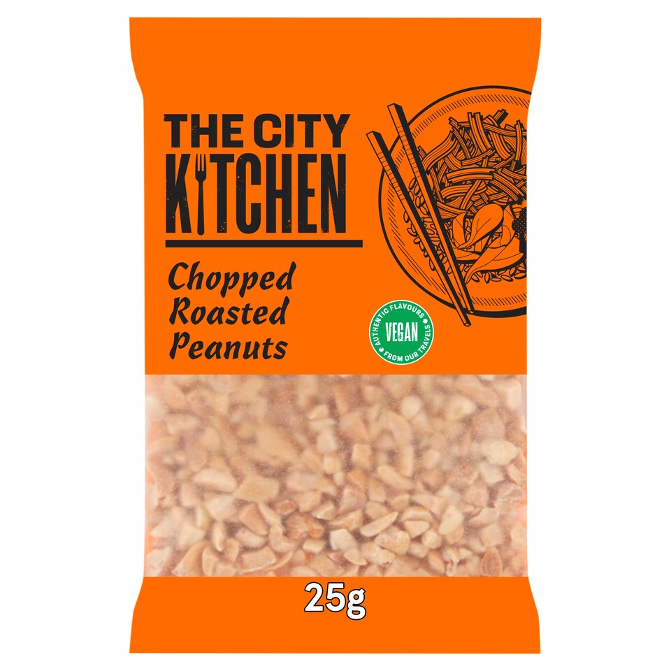 The City Kitchen Chopped Roasted Peanuts 50G