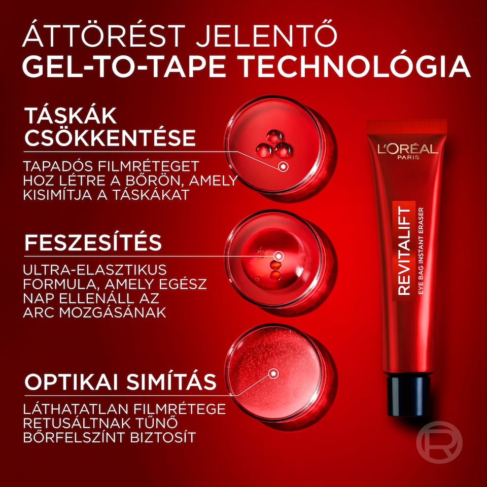 image 1 of L'Oréal Paris Revitalift Laser Eye Bag Instant Eraser 15 ml