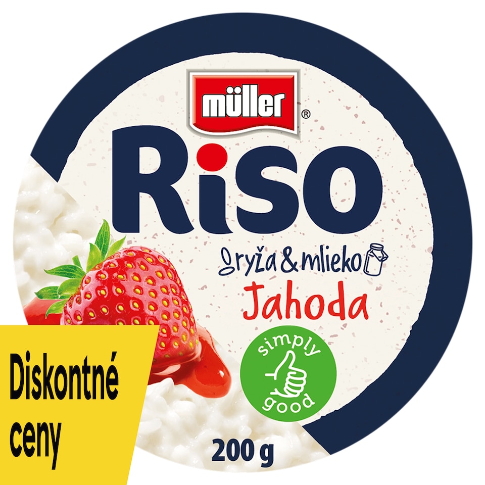 Müller Riso Milk Rice Strawberry 200 g