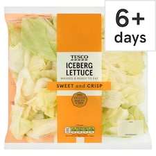 Tesco Iceberg Lettuce Each