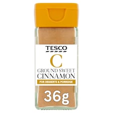 Tesco Ground Sweet Cinnamon 36g